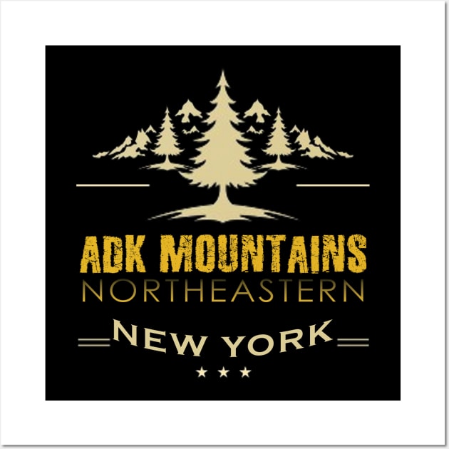 Adirondacks Wall Art by TeeText